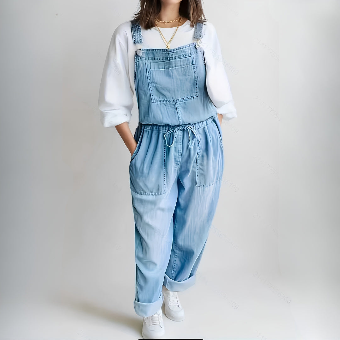 Hannah – Afslappet buksedragt i denim
