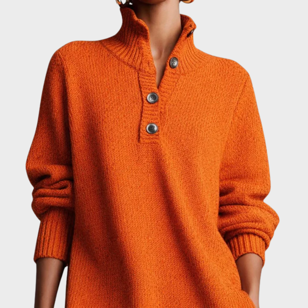 Tulla | Elegant vinterkjole med knapper