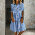 Yrsa – Smart casual denimkjole