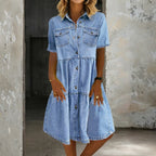 Yrsa – Smart casual denimkjole
