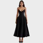 Frida | Elegant midikjole til kvinder