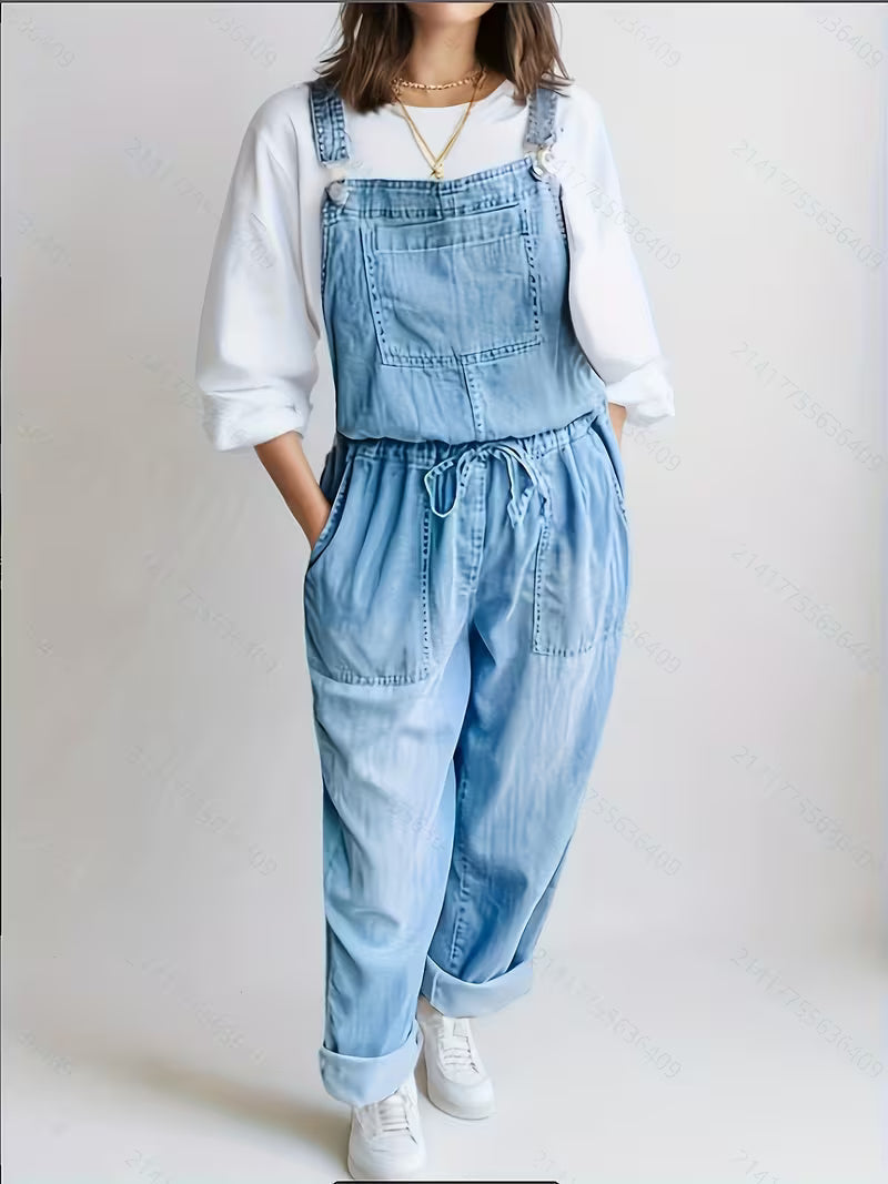 Hannah – Afslappet buksedragt i denim