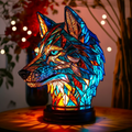 Kunstlampe i Glasmosaik – Enchanting
