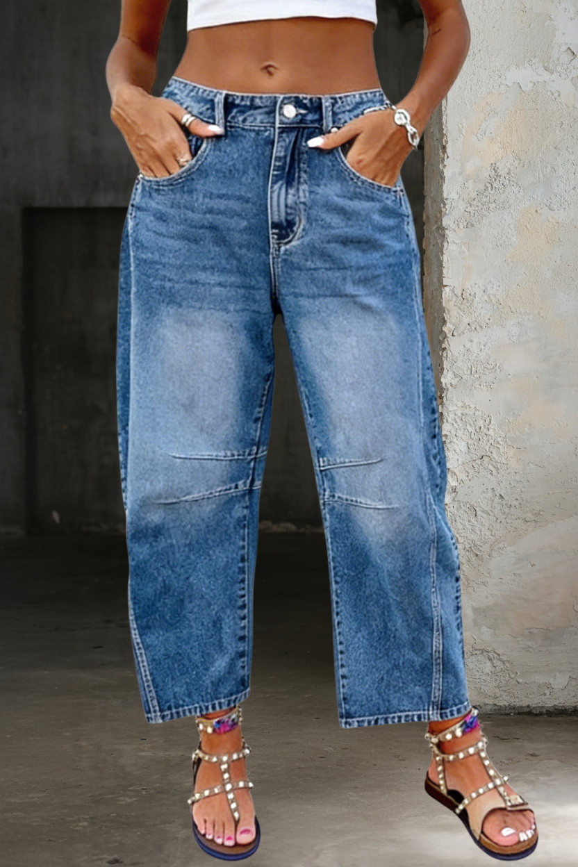 Sidsel – Casual jeans med svaj