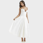 Frida | Elegant midikjole til kvinder