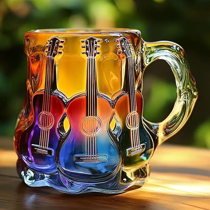 Kunstlampe i Glasmosaik – 3D Mug