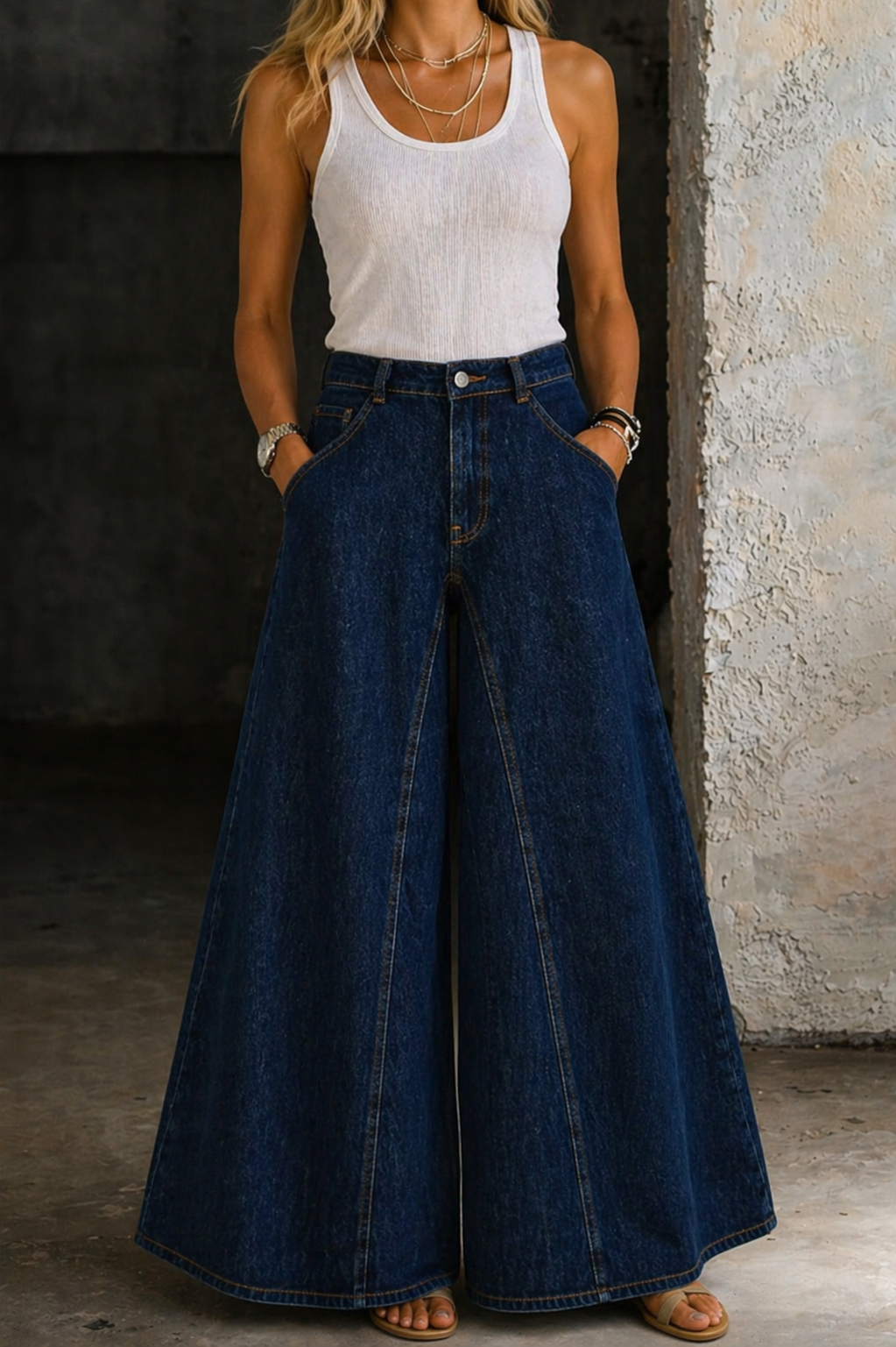 Elin – Højtaljede jeans