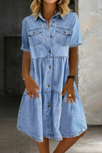 Yrsa – Smart casual denimkjole