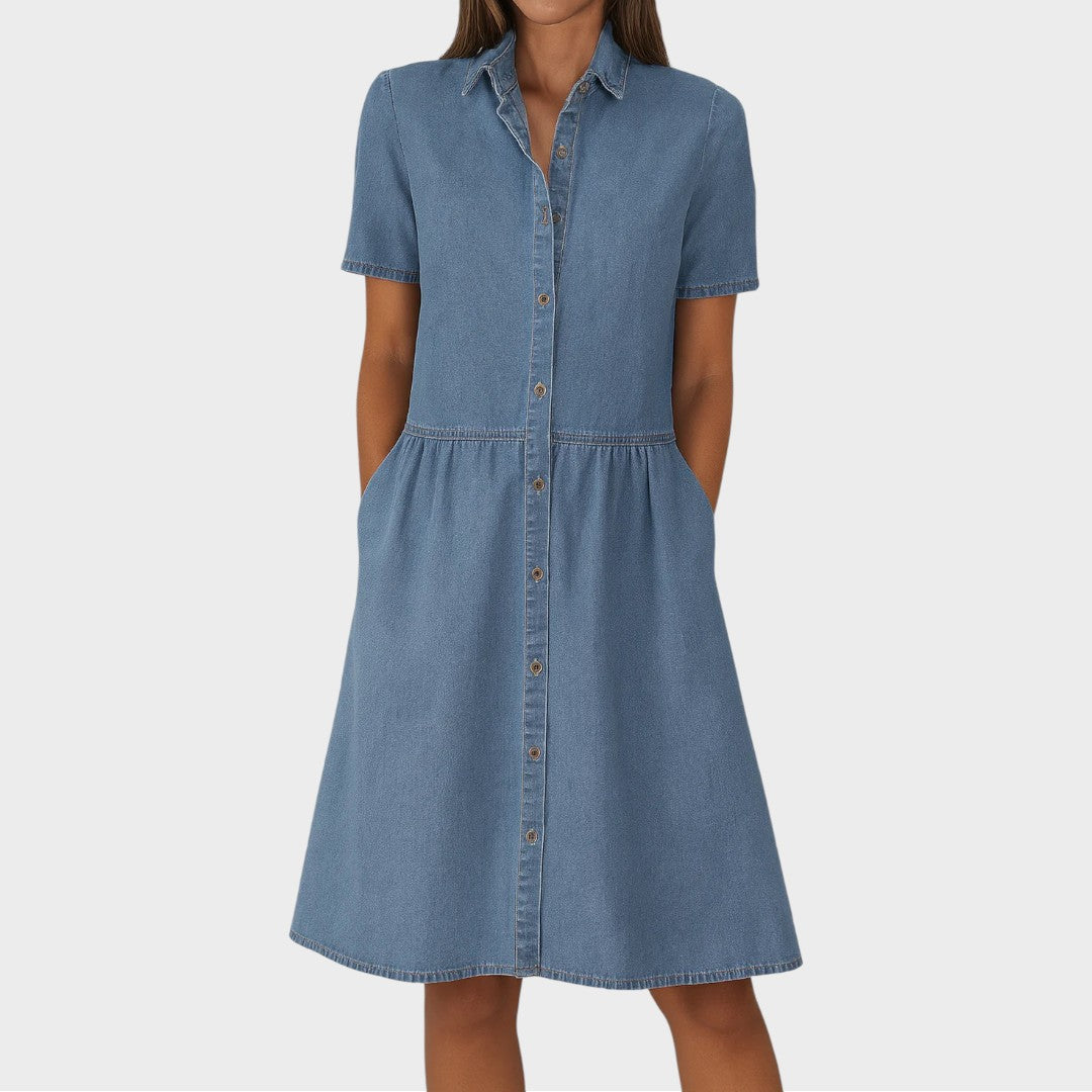 Isabella | Afslappet denimkjole