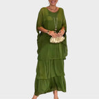 Nora | Elegant chiffonkjole i bohostil til hverdag