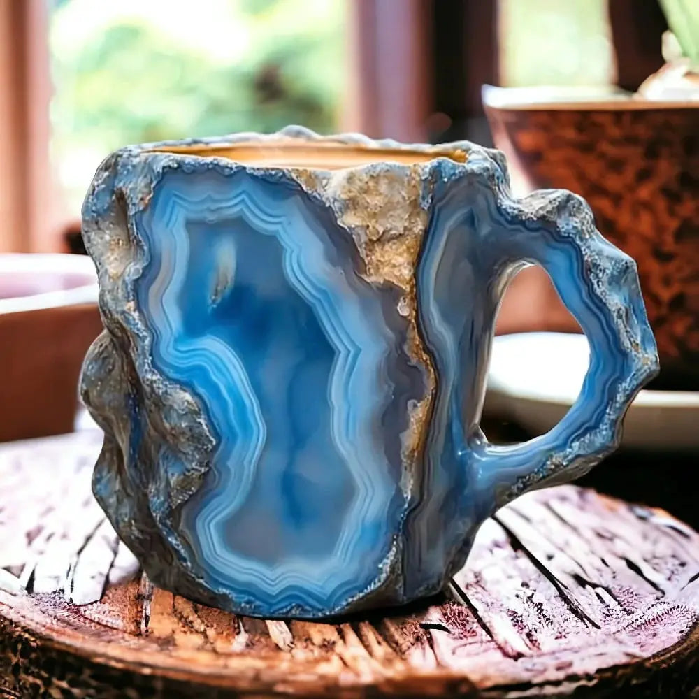 Kunstlampe i Glasmosaik – Crystal Mug