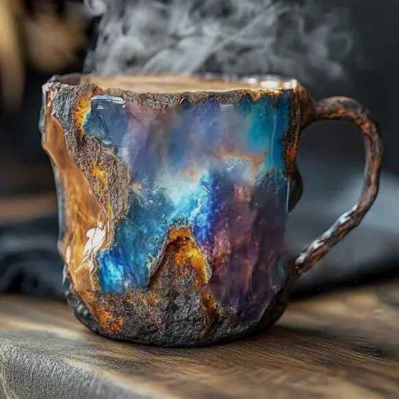 Kunstlampe i Glasmosaik – Crystal Mug