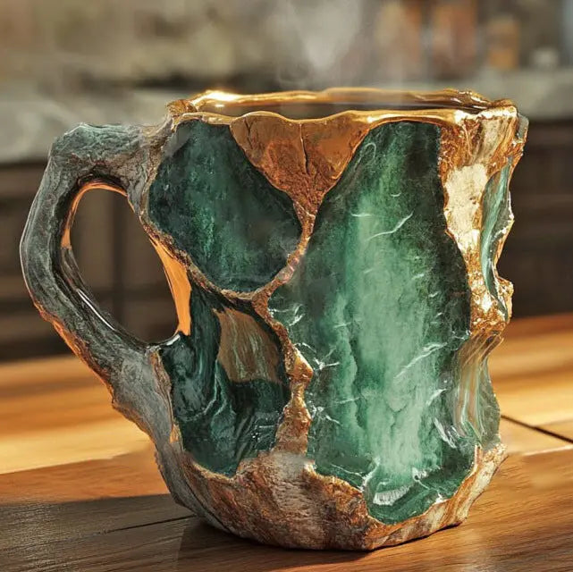 Kunstlampe i Glasmosaik – Crystal Mug