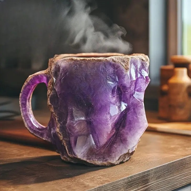 Kunstlampe i Glasmosaik – Crystal Mug