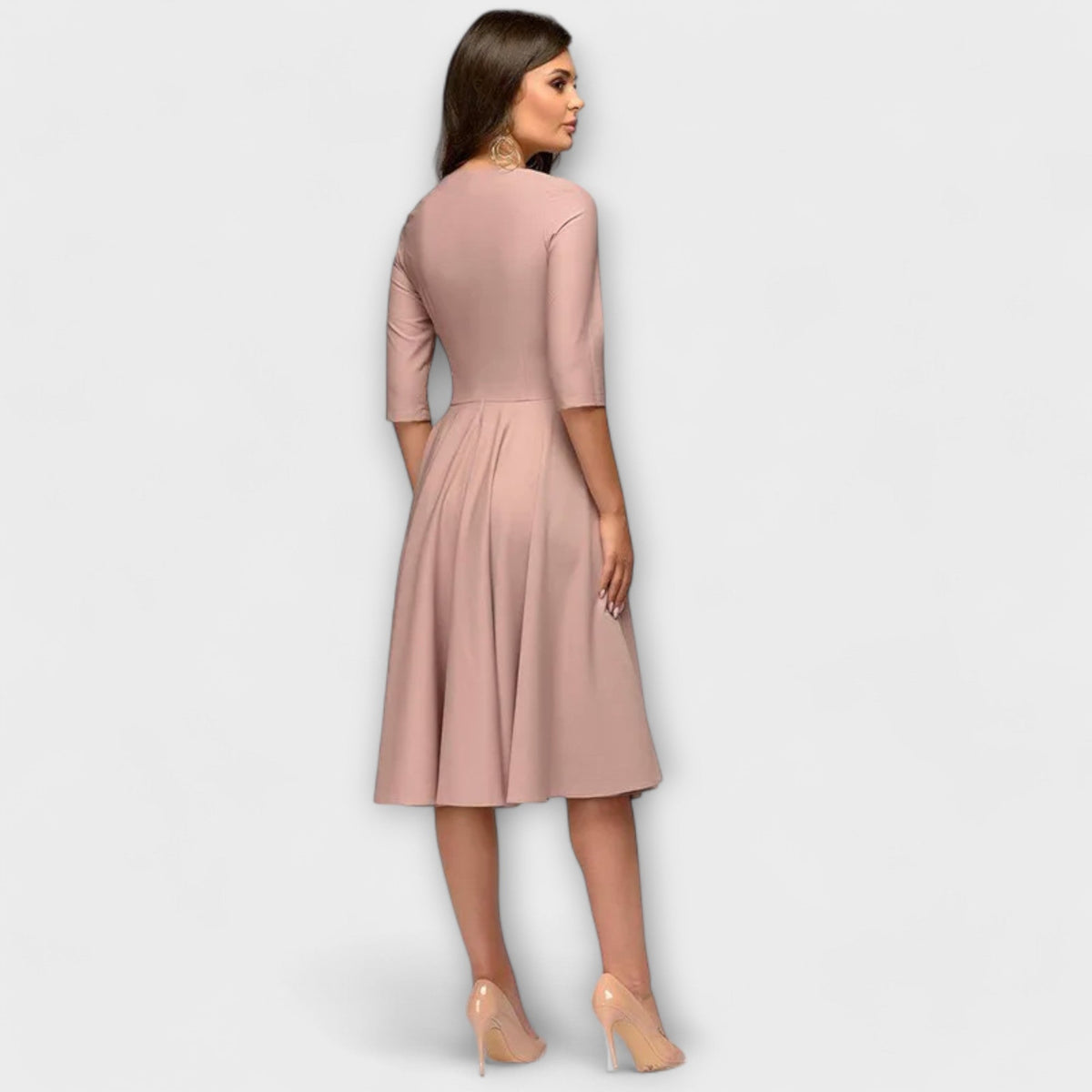 Elegant swingkjole