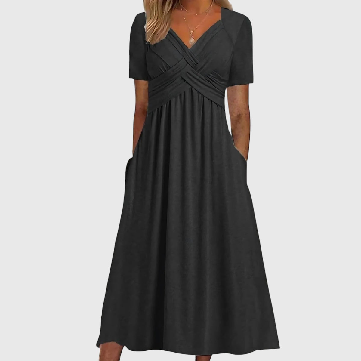 Emilia – Elegant midikjole