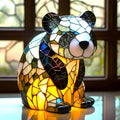 Kunstlampe i Glasmosaik – Cloffy – Enchanting Panda