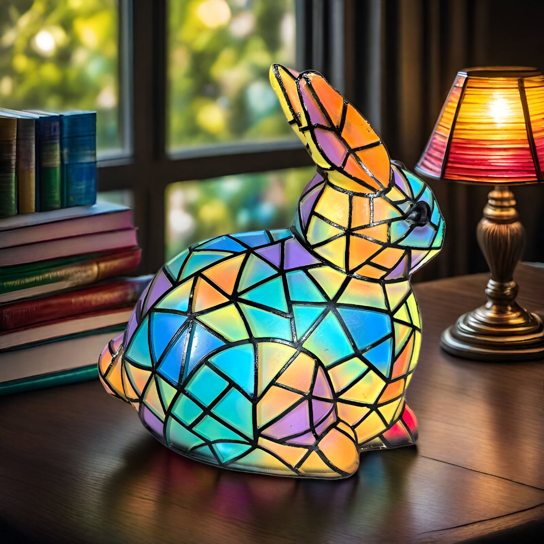Kunstlampe i Glasmosaik – Tibbe – Cheerful Rabbit