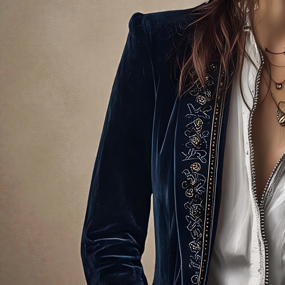 Jofrid™ | Velourfrakke
