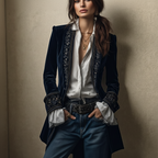 Jofrid™ | Velourfrakke