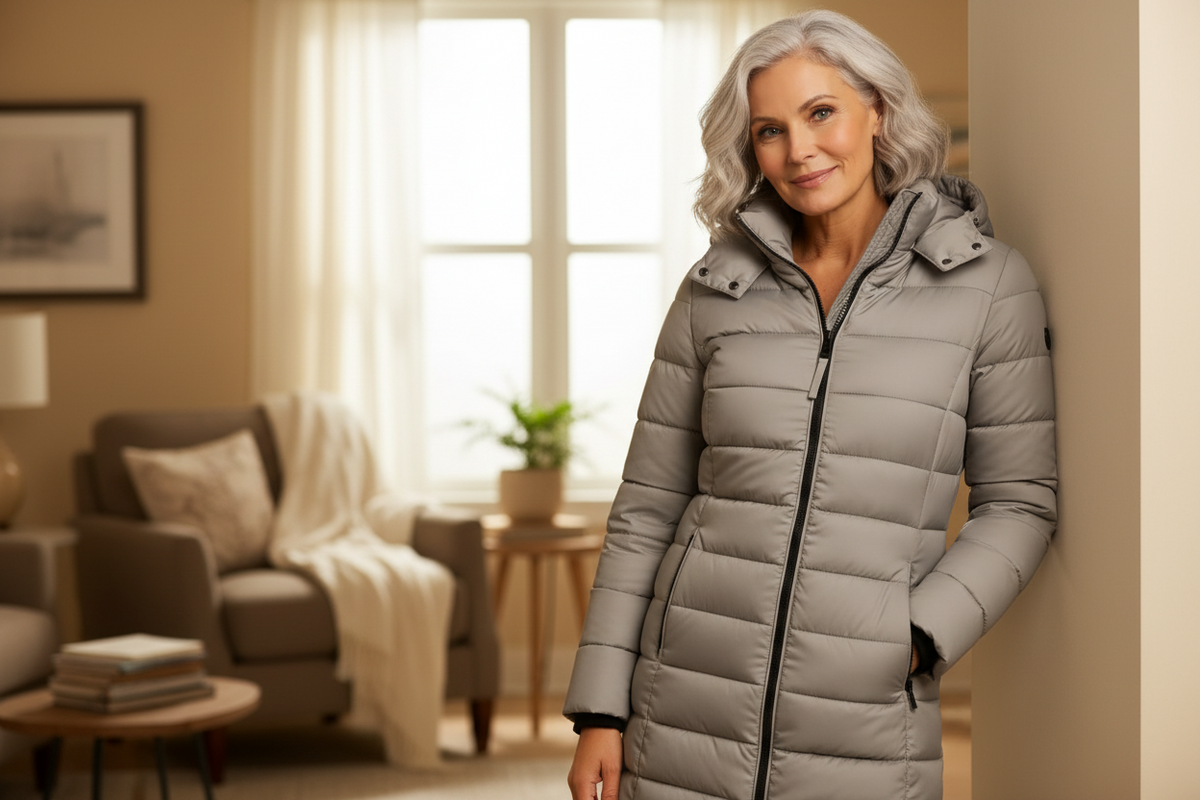 Sylvia let quiltet jakke