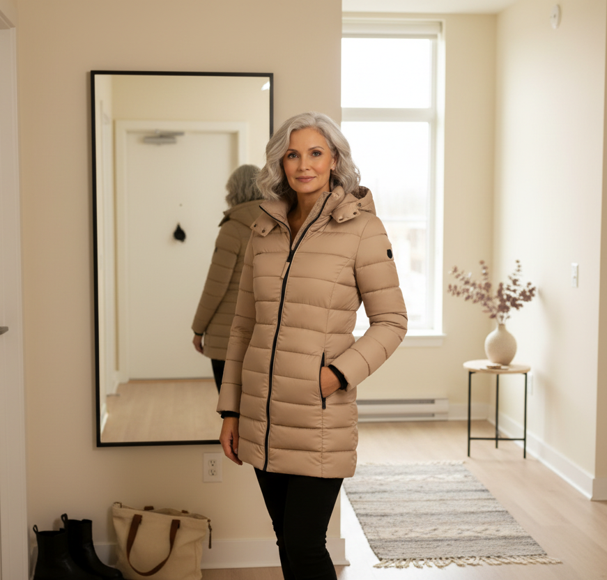 Sylvia let quiltet jakke