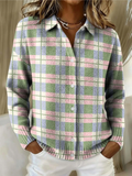 Halldis | Ternet cardigan i pastel