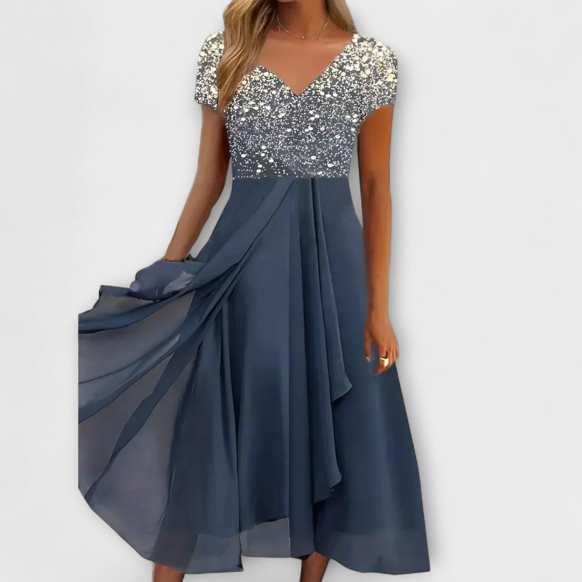 Pernilla – Festkjole i chiffon