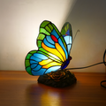 Kunstlampe i Glasmosaik – Butterfly Sculpture