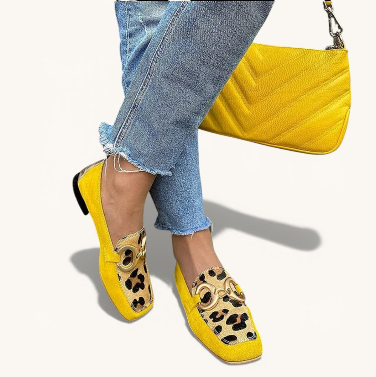 Naja | Loafer med dyreprint