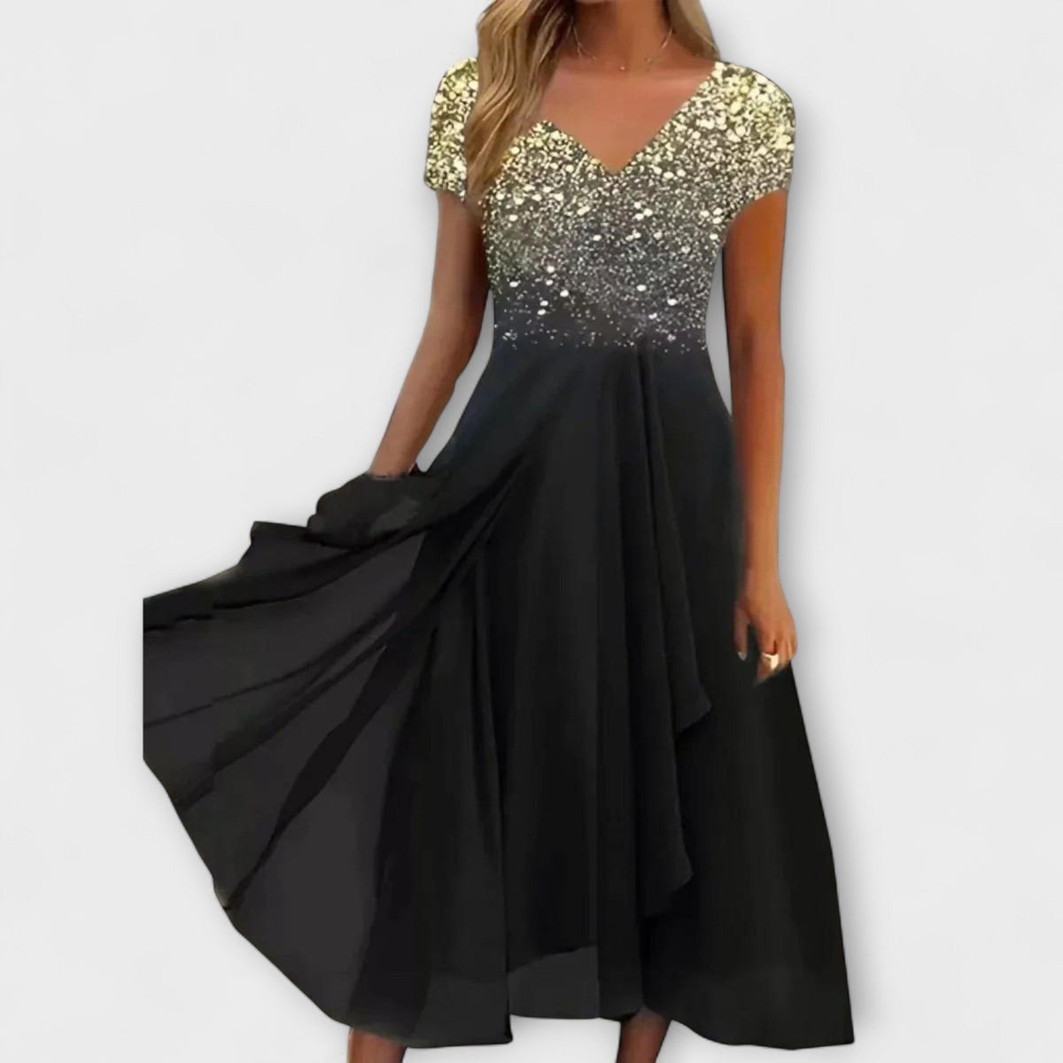Pernilla – Festkjole i chiffon