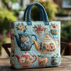 Håndlavet Totetaske – Flower Pattern