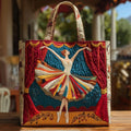 Håndlavet Totetaske – Tiger - Graceful Ballerina