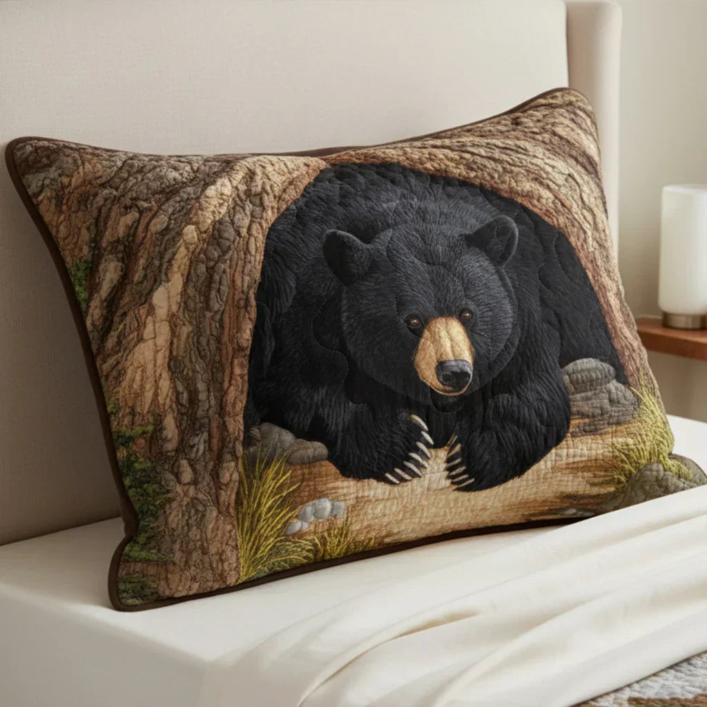 Quiltet Pudebetræk – Bear Hideaway