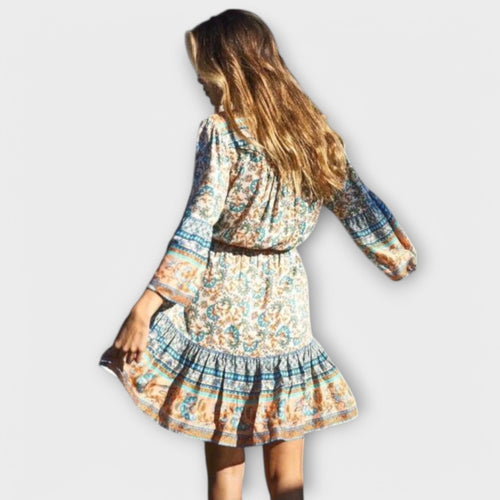 Birthe – Kort boho-kjole