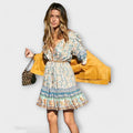 Birthe – Kort boho-kjole