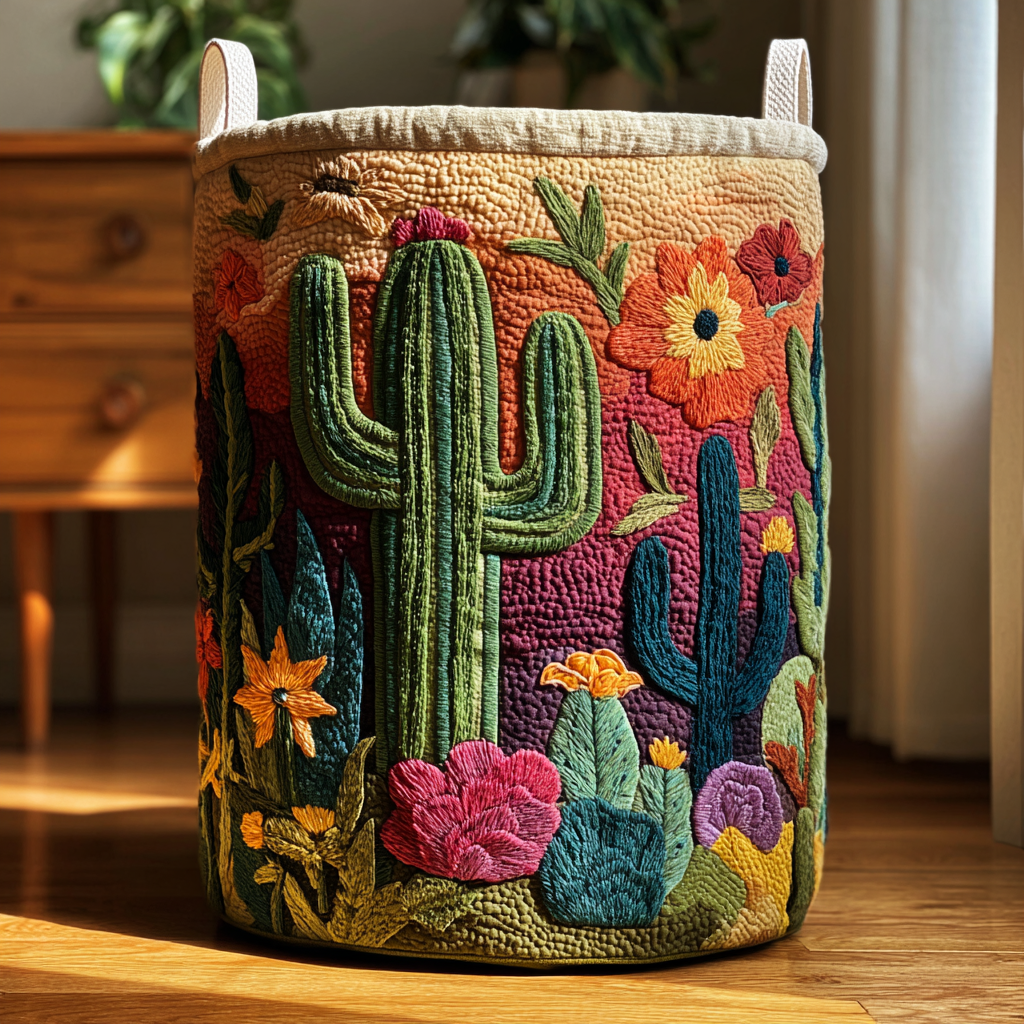 Vasketøjskurv – Cactus Horizon