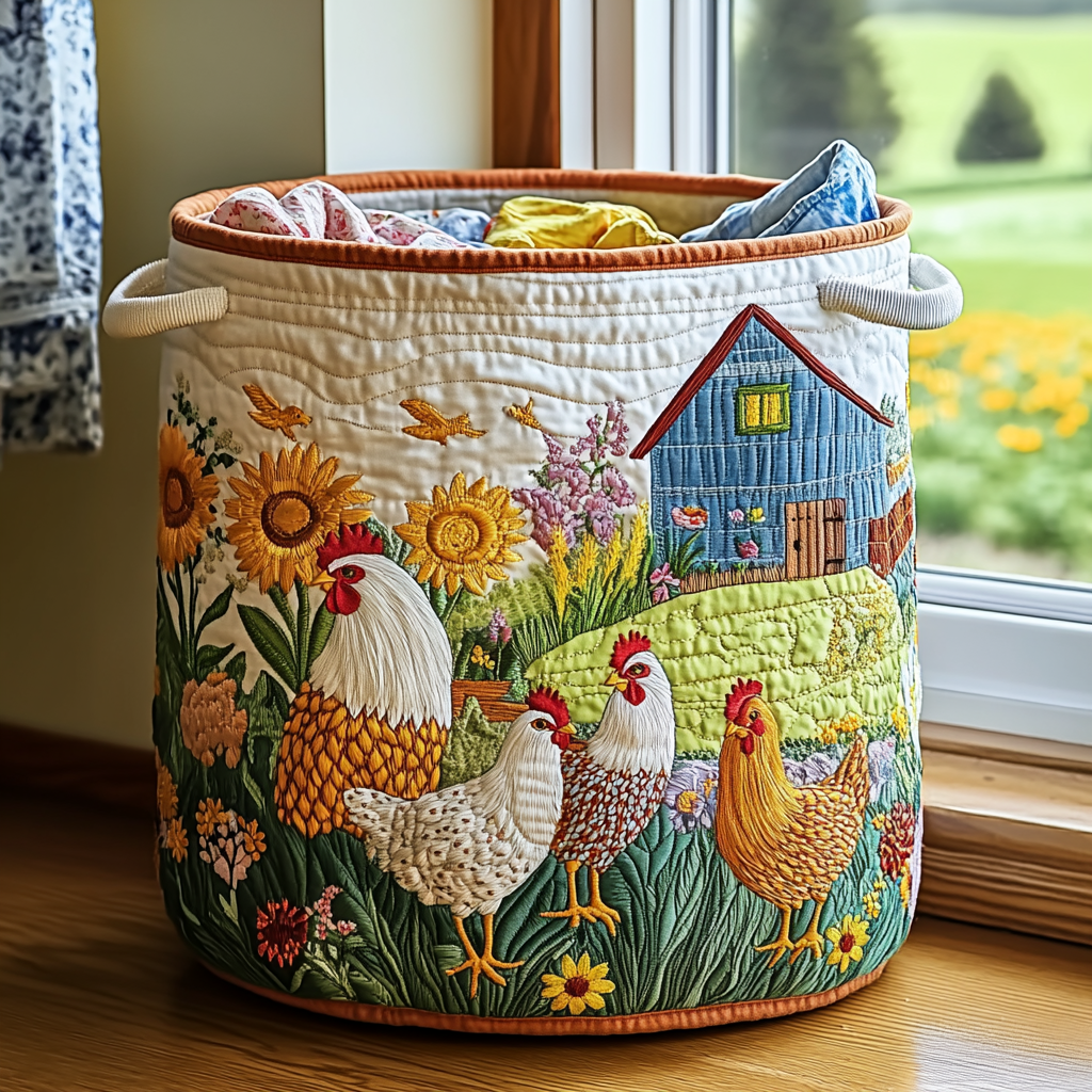 Vasketøjskurv – Chicken Farm