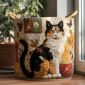 Vasketøjskurv – Cottage Cat Dreams