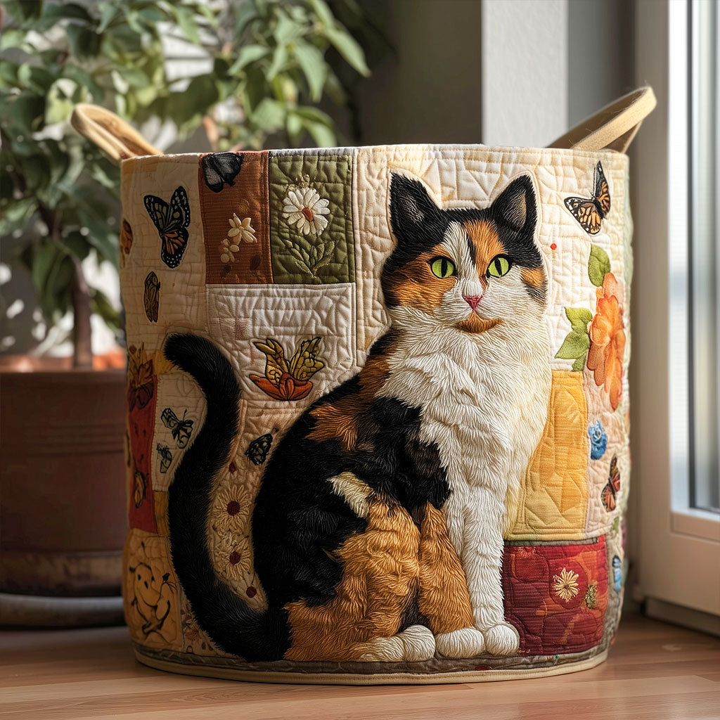 Vasketøjskurv – Cottage Cat Dreams