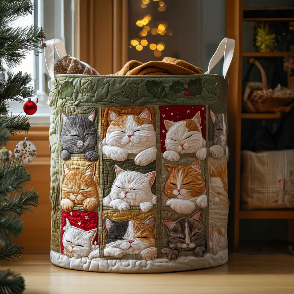 Vasketøjskurv – Cozy Kitty