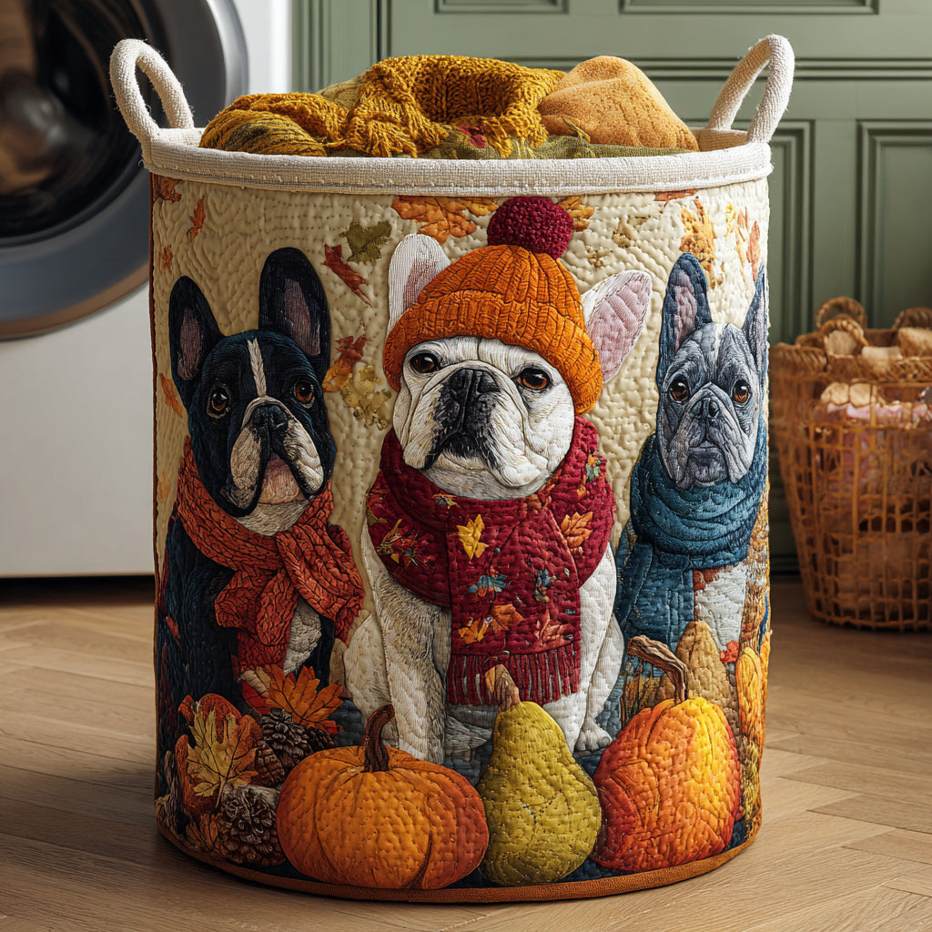 Vasketøjskurv – Cozy Trio Bulldog