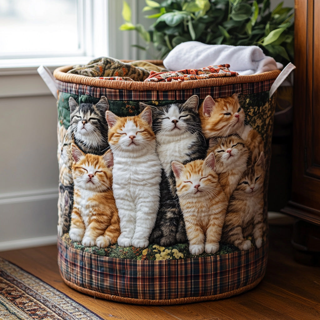 Vasketøjskurv – Cozy Whiskers