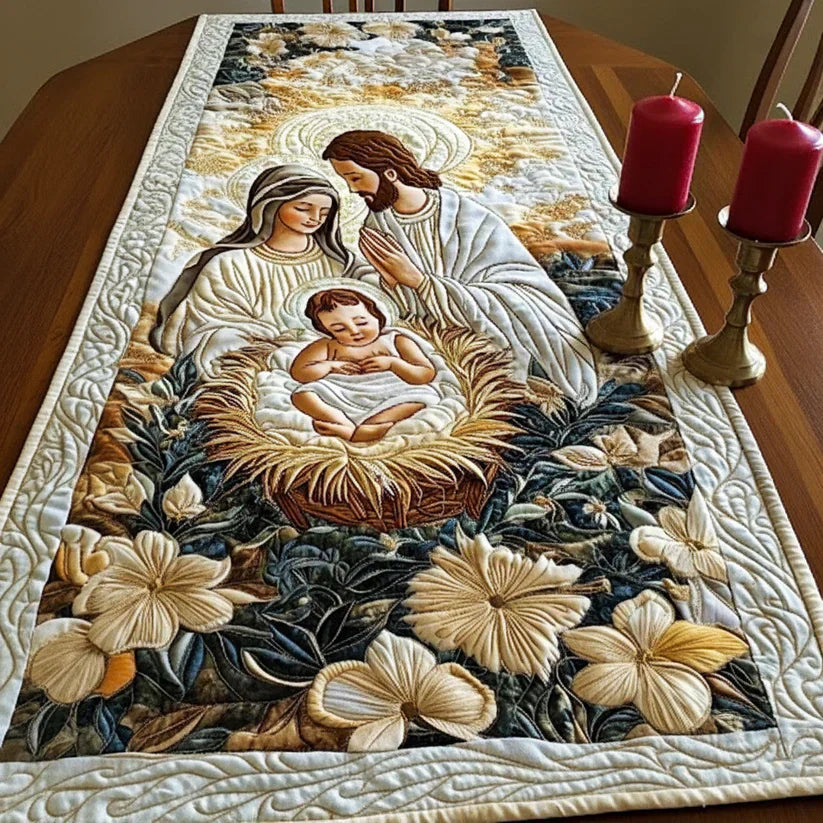 Quiltet Bordløber – Divine Creatures