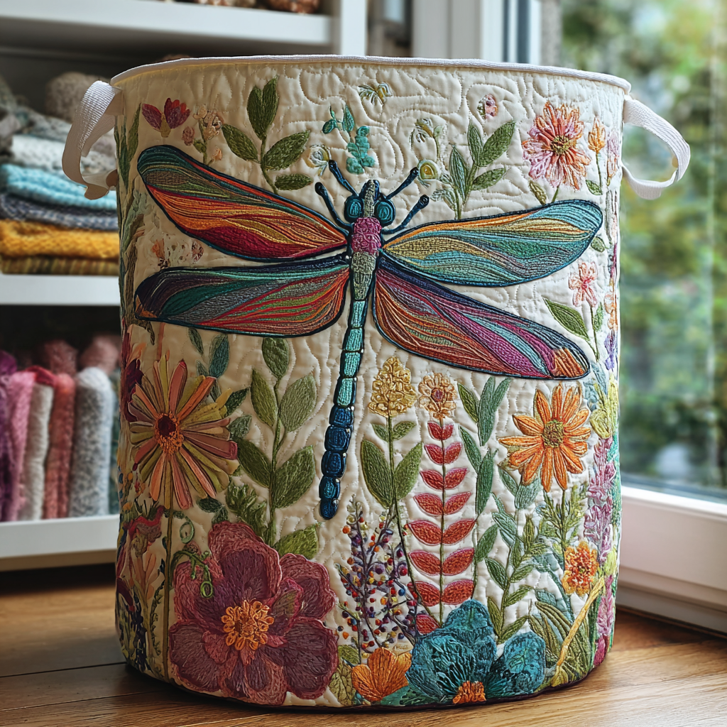Vasketøjskurv – Dragonfly Garden