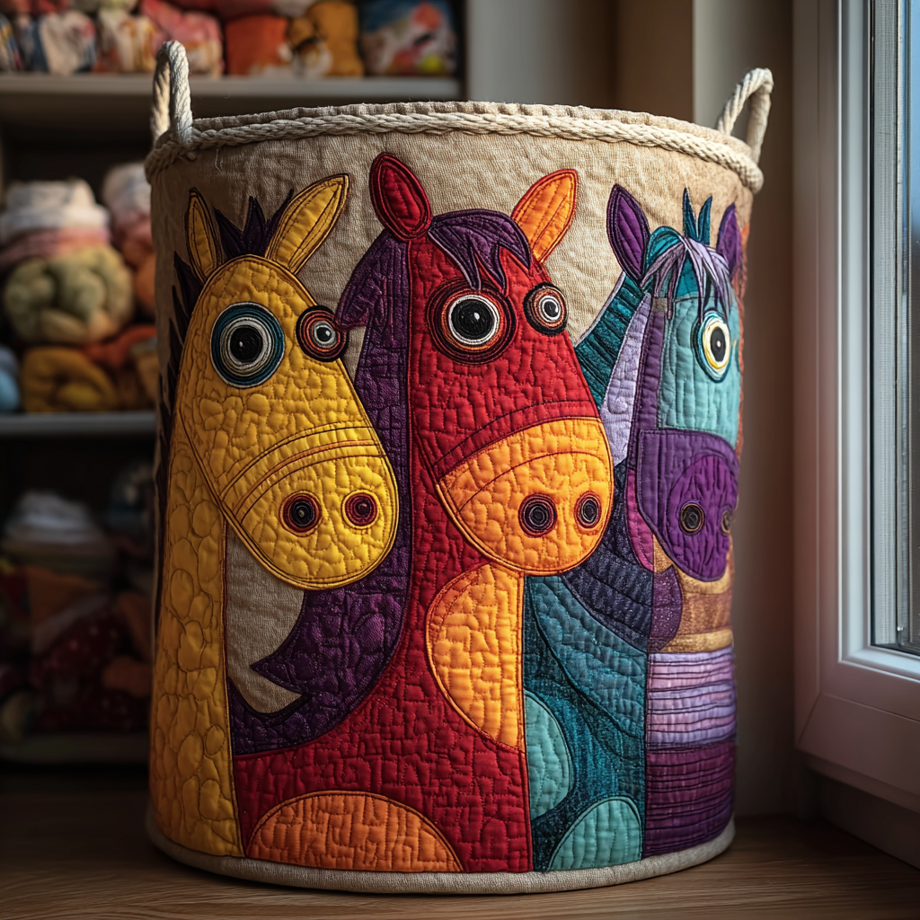 Vasketøjskurv – Eternal Horse