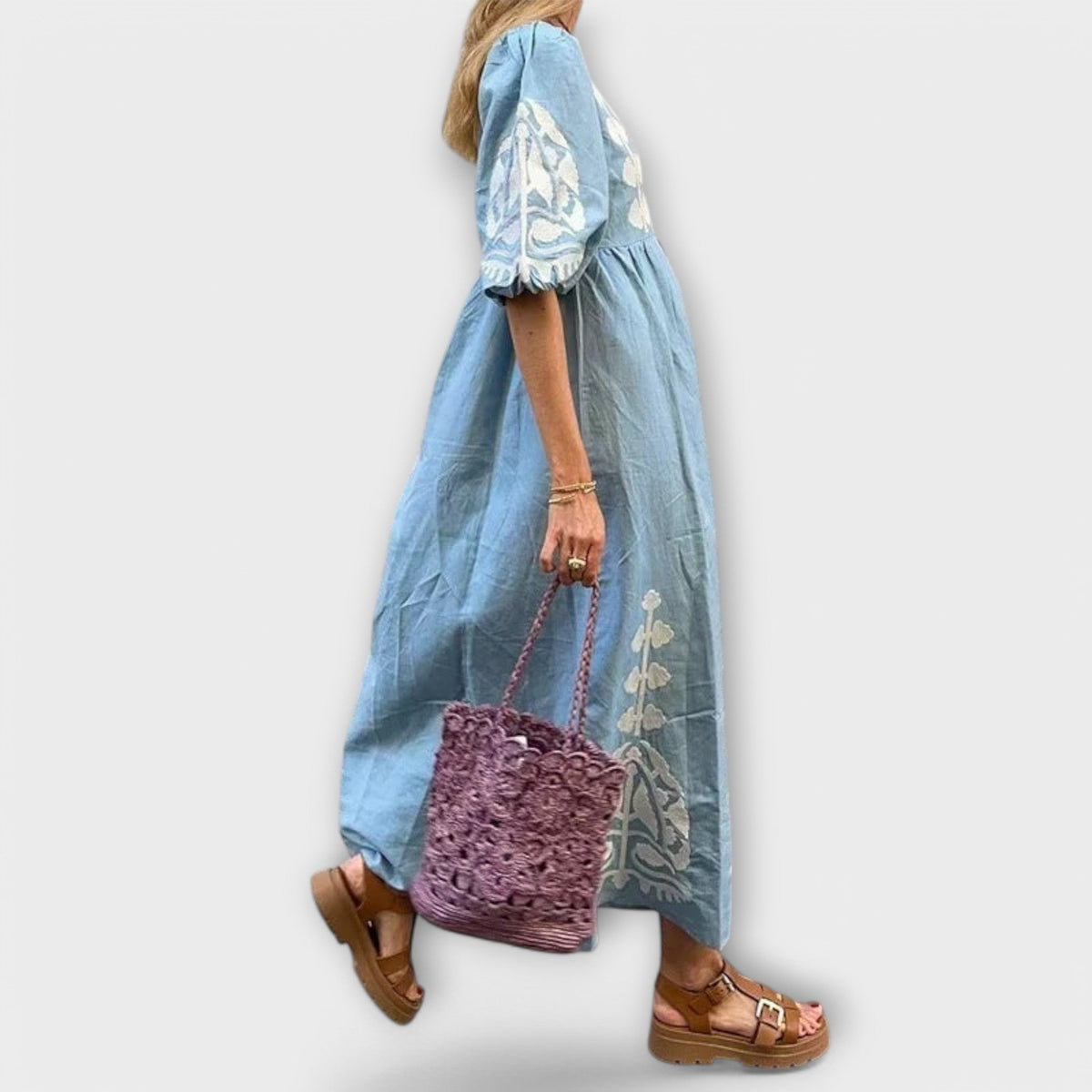 Emmely – Kjole med print til ubesværet elegance