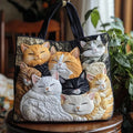 Håndlavet Totetaske – Cat Dream