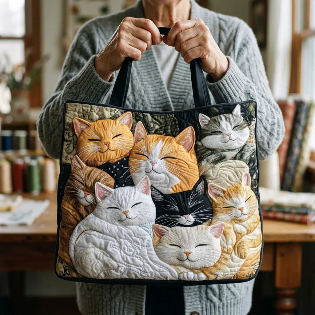 Håndlavet Totetaske – Cat Dream
