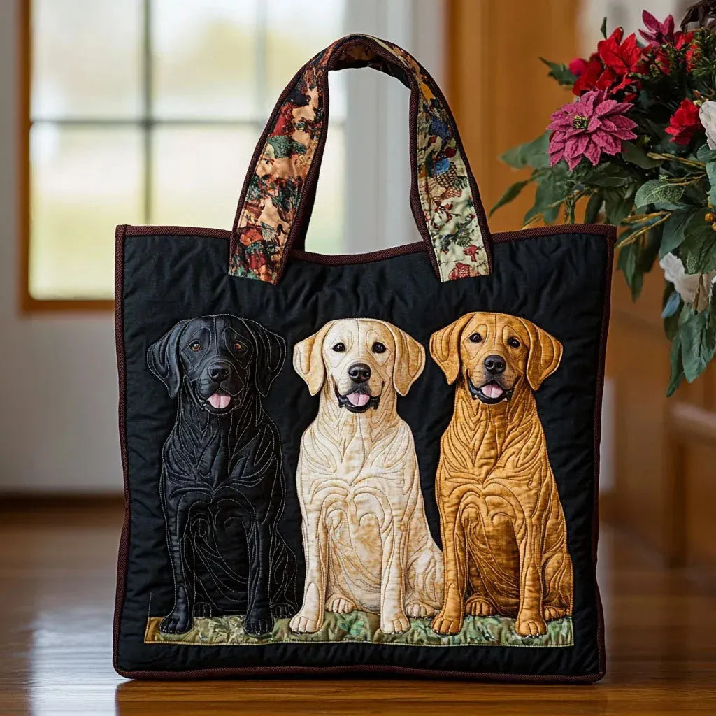Håndlavet Totetaske – Trio Labrador